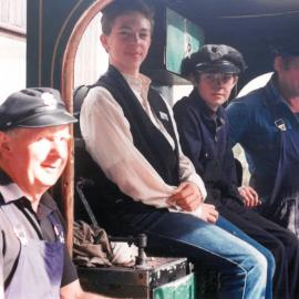 Historic Village locomotive cab c. early-1990s