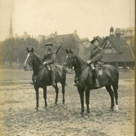 Staff Sergeant John William O'Brien and unknown Australian 1916