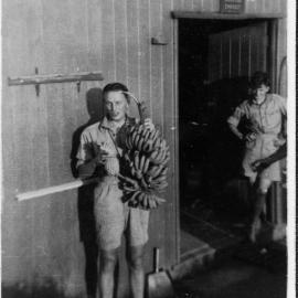 Fred on right at Luthala Bay camp