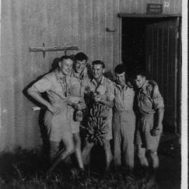 Group outside camp at Luthala Bay