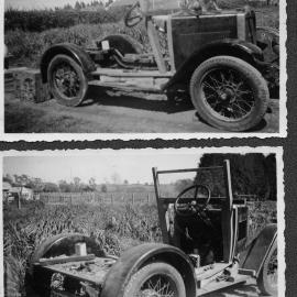Fred's Morris Minor at Rifle Range Hamilton