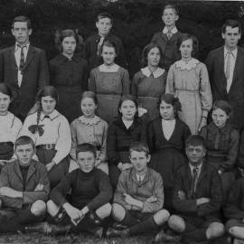 Tauranga District High School class c. 1915