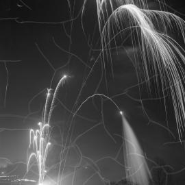 "Fireworks at show"