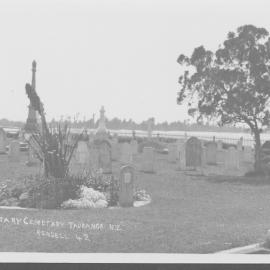 Mission cemetery, Tauranga c. 1930s