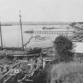 Brain's Boatyard c. 1913