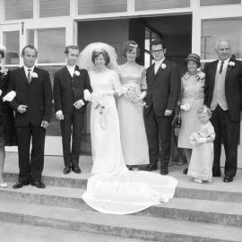 Knight-Putt wedding, St Enoch's Presbyterian Church