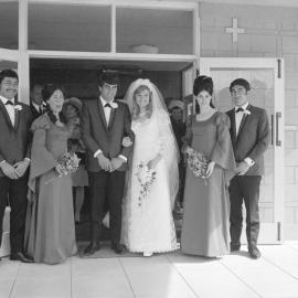 Lowe-Law wedding, St Peter's Presbyterian Church