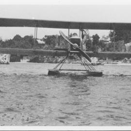 First plane in Tauranga 1920