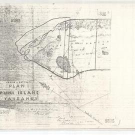 Plan of Opuhi Island: 9385