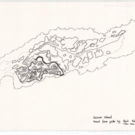 Moturiki (Leisure Island) : traced from photo