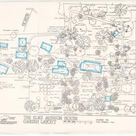 The Elms Mission House Garden Layout
