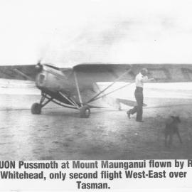 Pussmouth on Mount Maunganui beach 1930s
