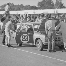 First long distance at Bay Park: Datsun 1600