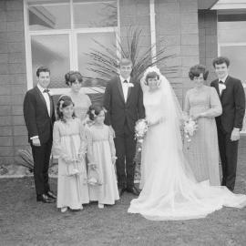 Arnold-Brown wedding, Assembly of God Church