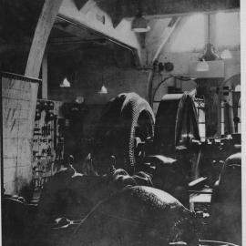 Interior of Ōmanawa Falls 1920