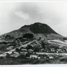 Mauao from Mount Drury circa 1950