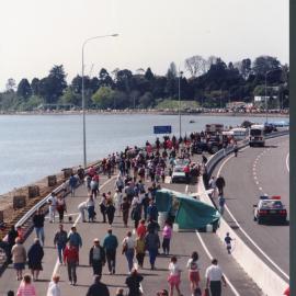 Waikareao Expressway opening 1992