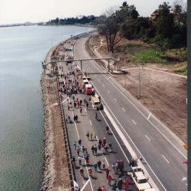 Waikareao Expressway opening 1992