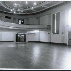Town Hall auditorium 1987