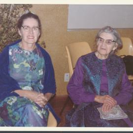 Lyn Harpham and Mary Christian c 1960s