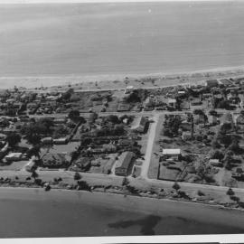 Aerial view of Mount Maunganui circa 1949