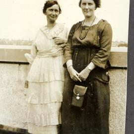 Mary Tuthill and Georgie Wilson c 1910s