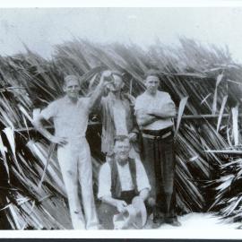 Flaxies at Pukehina mill c 1927