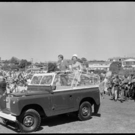 Tauranga's royal welcome: landrover tour