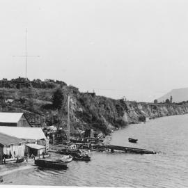 Brain's boatyard c. 1915