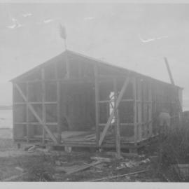 Tilby Boatshed, Ōtūmoetai c. 1954