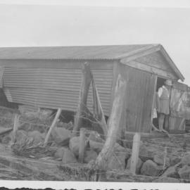 Tilby Boatshed, Ōtūmoetai c. 1954