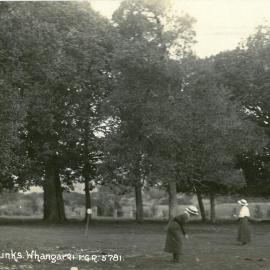 1921 Postcard of Golf Links Whangarei (F.G.R.)