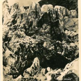 "Ice Pinnacle, Almer Glacier, Westland, NZ. 4060. Tourist Series"