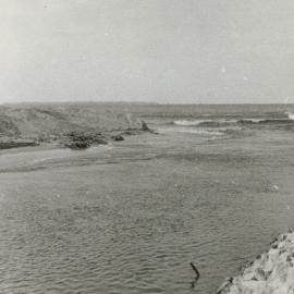 New outlet at Kaituna Cut, c. 1956