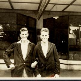 Geoff Gibbs and Chum Denniston 1929