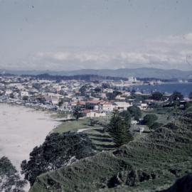 Mount Maunganui from Mauao c. 1960s