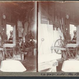 Fred, N. Christian's garage c. 1910s