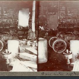 Fred, N. Christian's garage c. 1910s