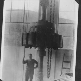 Interior of power house 1925