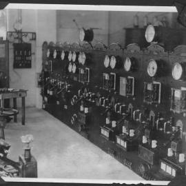 Interior of power house 1925