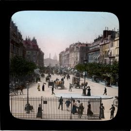 View of Paris from the steps of the Madeleine (No 13)