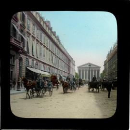 Rue Royale with Traffic and the Madeleine, Paris (No 5)