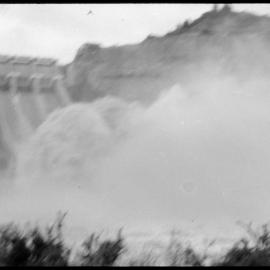 Rangitaiki on the rampage: Floodwater dwarfs Matahina power house