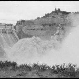 Rangitaiki on the rampage: Floodwater dwarfs Matahina power house
