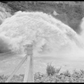 Rangitaiki on the rampage: Floodwater dwarfs Matahina power house