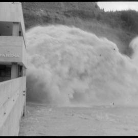 Rangitaiki on the rampage: Floodwater dwarfs Matahina power house