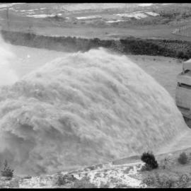 Rangitaiki on the rampage: Floodwater dwarfs Matahina power house