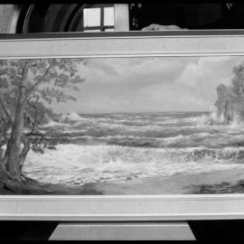 Tony Warnes: squally afternoon, Mayor Island