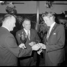 Game fishing presentation: G A Walsh, Jack Stevens & Denis Traill