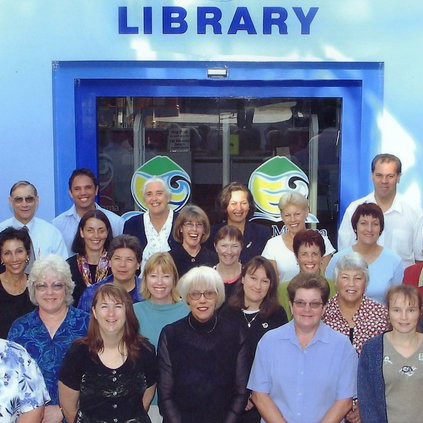 Tauranga's library over the years
